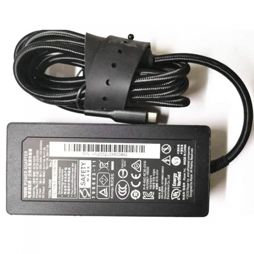 Original 100W Razer RC30-03100200-B351 RC30-0310 RC30-03100100 USB-C Charger Adapter