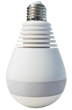 3.0mp Smart Hidden IR Lamp Wi-Fi Bulb Camera