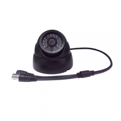 IR Leds RS232 Cmos Serial metal Dome Camera With RS232 For Vehicle Car