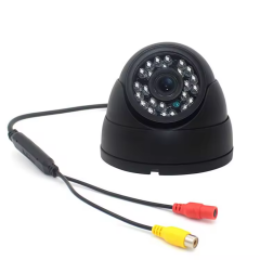 IR Leds RS232 Cmos Serial metal Dome Camera With RS232 For Vehicle Car