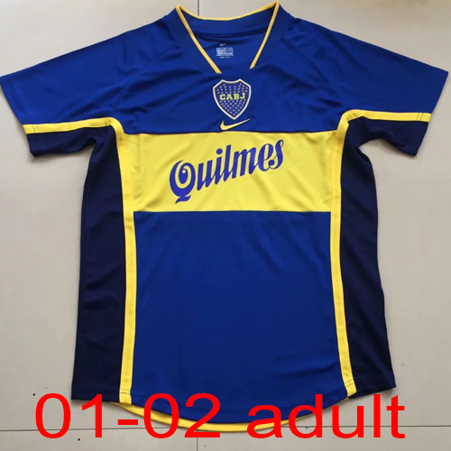 2001-2002 Boca Home jersey the best quality