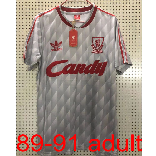 1989-1991 Liverpool Away jersey Thailand the best quality