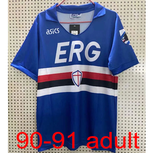 1990-1991 Sampdoria Home jersey Thailand the best quality