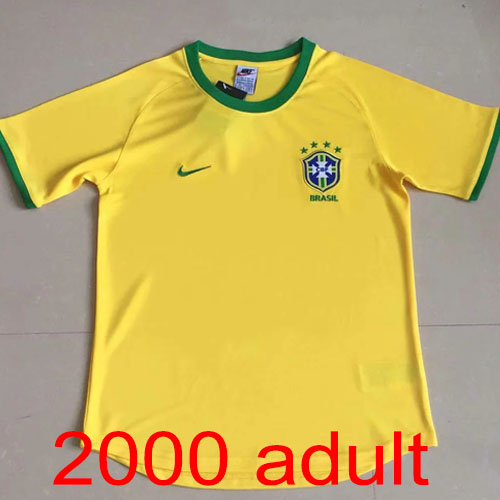 2000 Brazil Home jersey Thailand the best quality