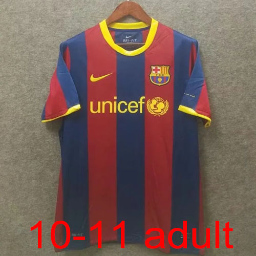 2010-2011 Barcelona Home jersey Thailand the best quality