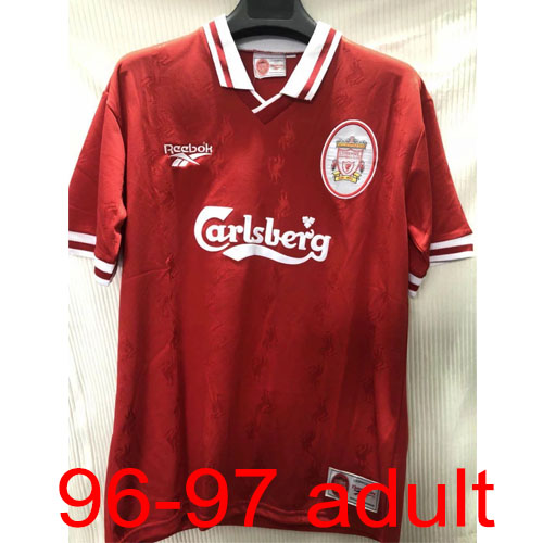 1996-1997 Liverpool Home jersey Thailand the best quality
