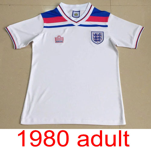 1980 England Home jersey Thailand the best quality