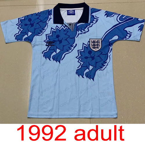1992 England Third Kit jersey Thailand the best quality