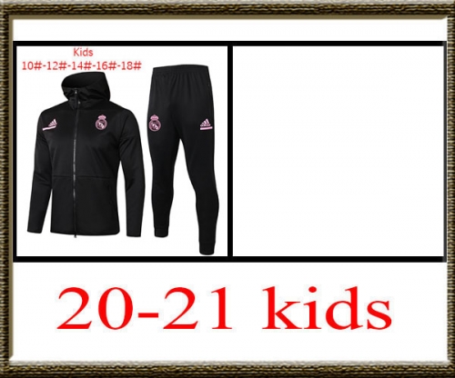 2020-2021 Real Madrid Kids + hat jacket best quality