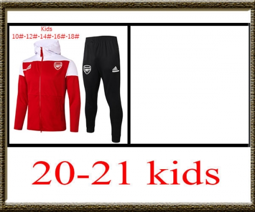 2020-2021 Arsenal Kids + hat jacket best quality