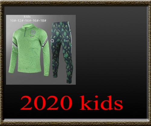 2020-2021 Nigeria Kids Training clothes