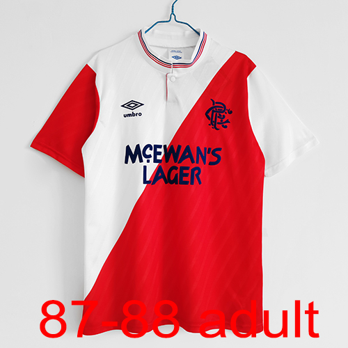 1987-1988 Rangers F.C Away jersey Thailand the best quality