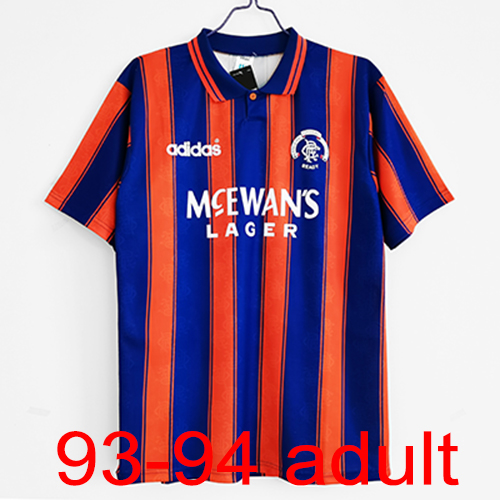 1993-1994 Rangers F.C Away jersey Thailand the best quality