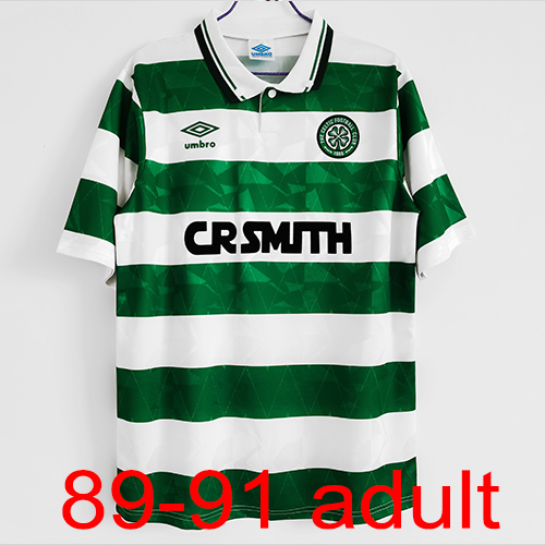 1989-1991 Celtic Home jersey Thailand the best quality