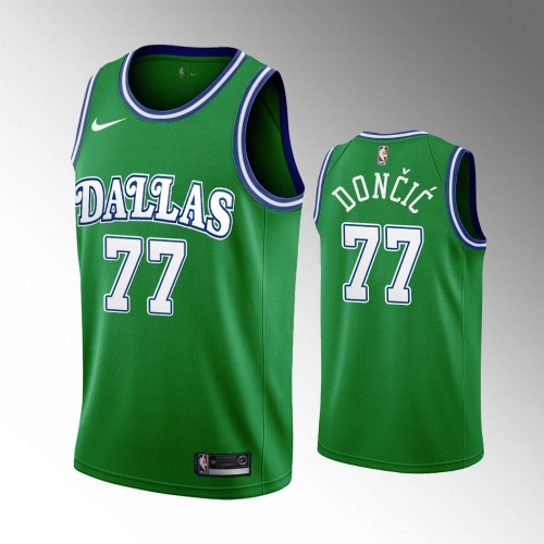 2021 Dallas Mavericks NBA basketball adult Hot press wgreen