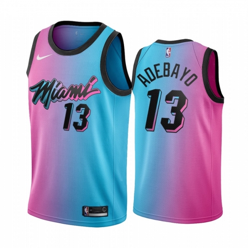 2021 Miami Heat NBA basketball adult Hot press pink blue