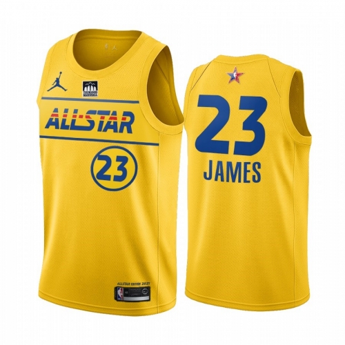 2021 All-Star yellow NBA Hot press