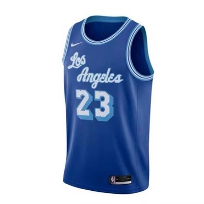 2021 Los Angeles Lakers NBA basketball adult Hot press blue