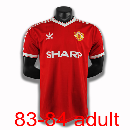 1983-1984 Manchester United Home jersey Thailand the best quality