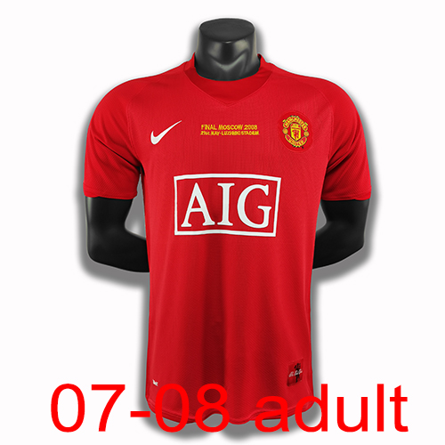 2007-2008 Manchester United Home jersey Thailand the best quality
