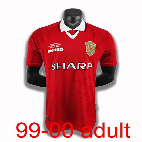 1999-2000 Manchester United jersey Thailand the best quality