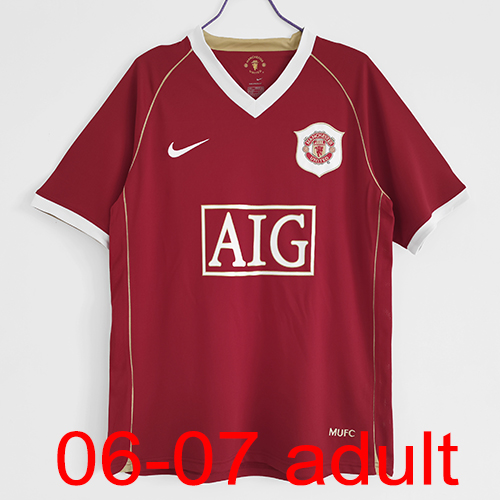 2006-2007 Manchester United Home jersey Thailand the best quality