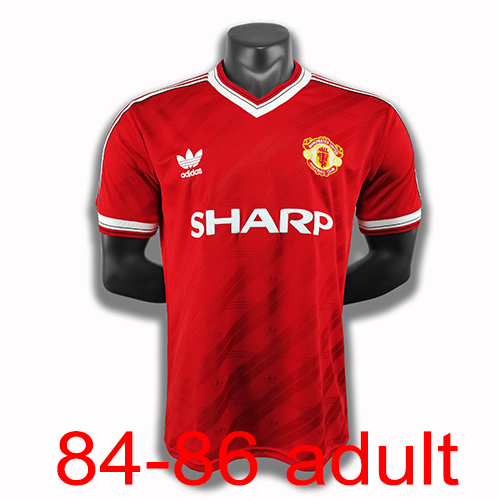 1984-1986 Manchester United Home jersey Thailand the best quality