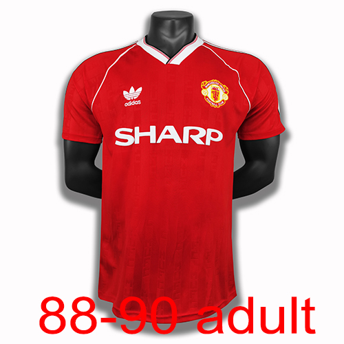 1988-1990 Manchester United Home jersey Thailand the best quality