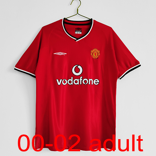 2000-2002 Manchester United Home jersey Thailand the best quality