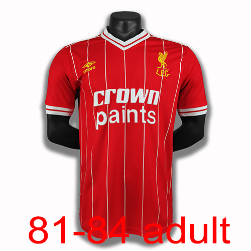 1981-1984 Liverpool Home jersey Thailand the best quality