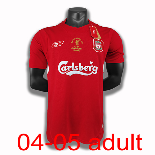 2004-2005 Liverpool Home jersey Thailand the best quality