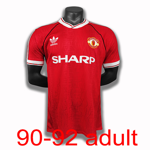 1990-1992 Manchester United Home jersey Thailand the best quality