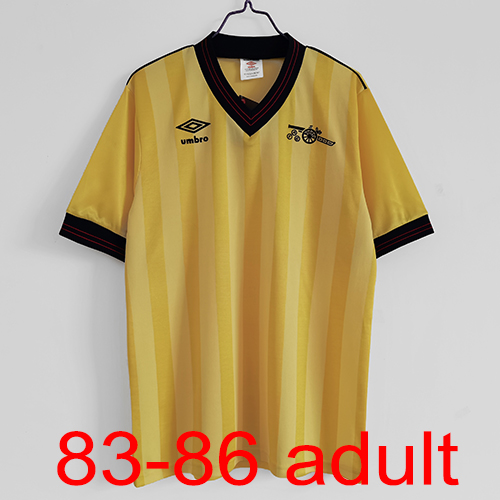 1983-1986 Arsenal Away jersey Thailand the best quality