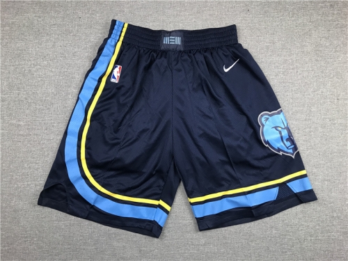 Memphis Grizzlies NBA Shorts basketball adult embroidery