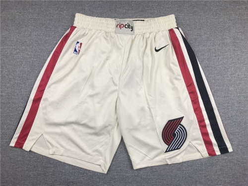 Portland Trail Blazers NBA Shorts basketball adult embroidery