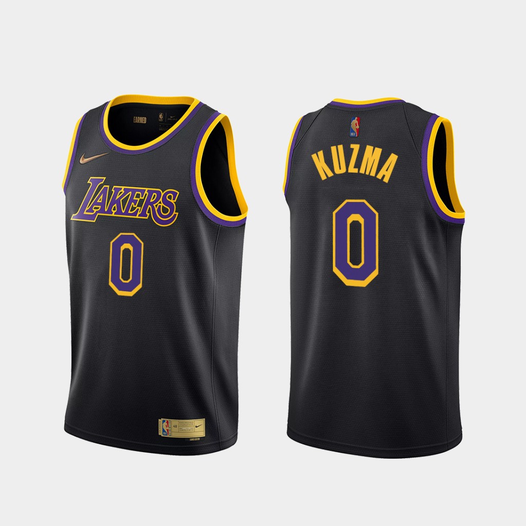 lakers jersey black and purple