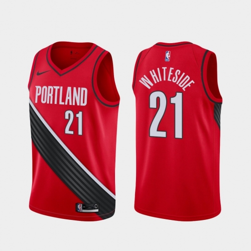 2021 Portland Trail Blazers NBA basketball adult Hot press red