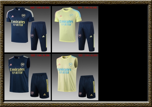 2020-2021 Arsenal adult Training clothes short sleeves shorts