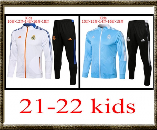 2021-2022 Real Madrid kids jacket best quality