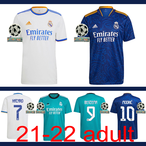 2021-2022 Real Madrid adult +patch Thailand the best quality