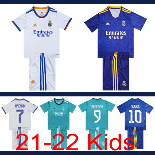 2021-2022 Real Madrid Kids Thailand the best quality