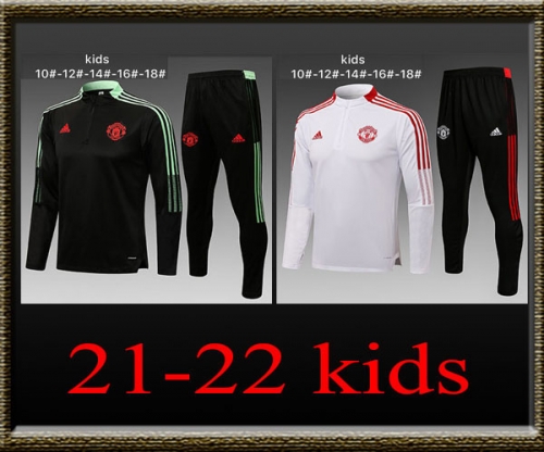 2021-2022 Manchester United Kids Training clothes