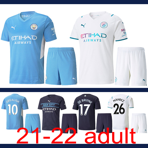 2021-2022 Manchester City adult Set Thailand the best quality