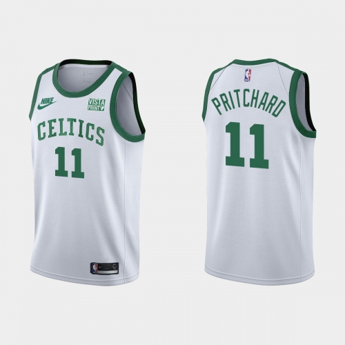 75th anniversary Boston Celtics NBA basketball adult Hot press White