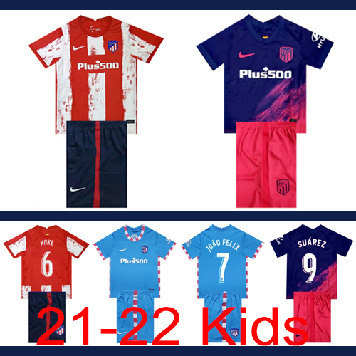 2021-2022 Atletico Madrid Kids Thailand the best quality