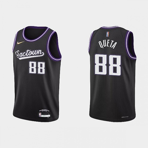 75th anniversary Sacramento Kings NBA basketball adult Hot press black