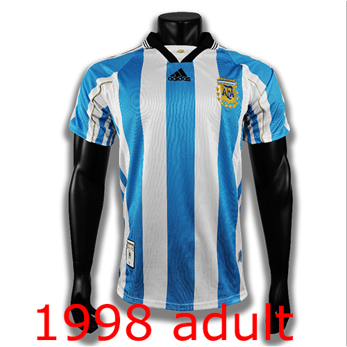 1998 Argentina Home jersey Thailand the best quality