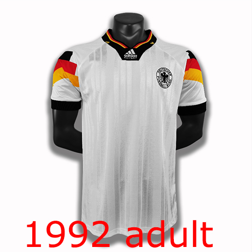 1992 Germany Home jersey Thailand the best quality