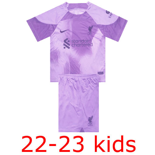 2022-2023 Liverpool goalkeeper Kids Thailand the best quality