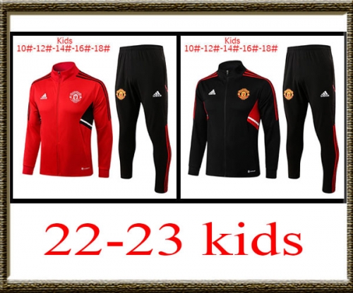 2022-2023 Manchester United kids jacket best quality
